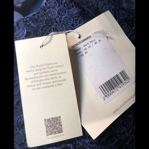 LT LanTing Bride strap corset lace top size 12 - Picture 5 of 5